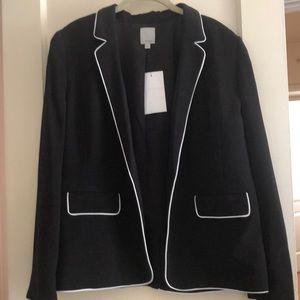 NWT, black Blazer